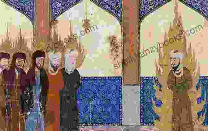 A Depiction Of Prophet Muhammad Leading Prayers In Medina, Surrounded By Followers I Wonder About The Prophet (I Wonder About Islam 3)