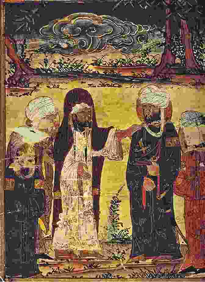 A Depiction Of Prophet Muhammad Preaching In Mecca, Surrounded By A Group Of People I Wonder About The Prophet (I Wonder About Islam 3)