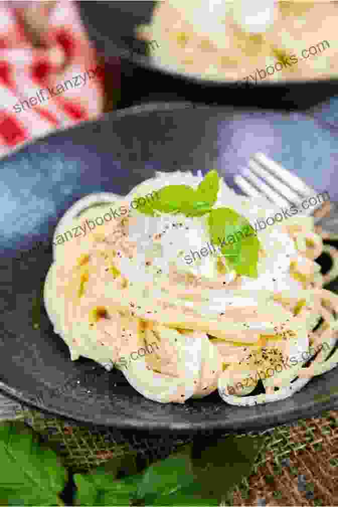 A Plate Of Pasta With A Homemade Cheese Sauce How To Make Organic Dairy Products: Feel The Difference With Homemade Yoghurt Butter And Different Kinds Of Cheese