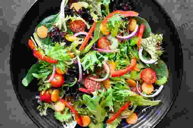 A Variety Of Beautifully Presented Salad Bowls Vegetable Salad Recipes Hints For Making Salads: Every Page Has Space For Notes Carrot German Potato Potato And Salad Dressings Sauerkraut Tomato And Vegetable