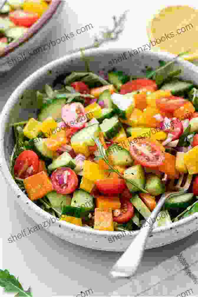 An Assortment Of Fresh Vegetables For Making Salads Vegetable Salad Recipes Hints For Making Salads: Every Page Has Space For Notes Carrot German Potato Potato And Salad Dressings Sauerkraut Tomato And Vegetable