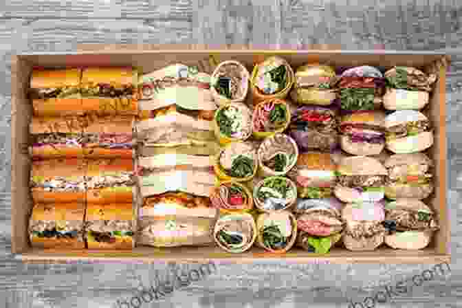 An Assortment Of Mouthwatering Sandwiches, Showcasing The Vibrant Colors And Texturas Of Various Ingredients. Tasty Sandwiches: Delicious Sandwich Recipes For Beginners