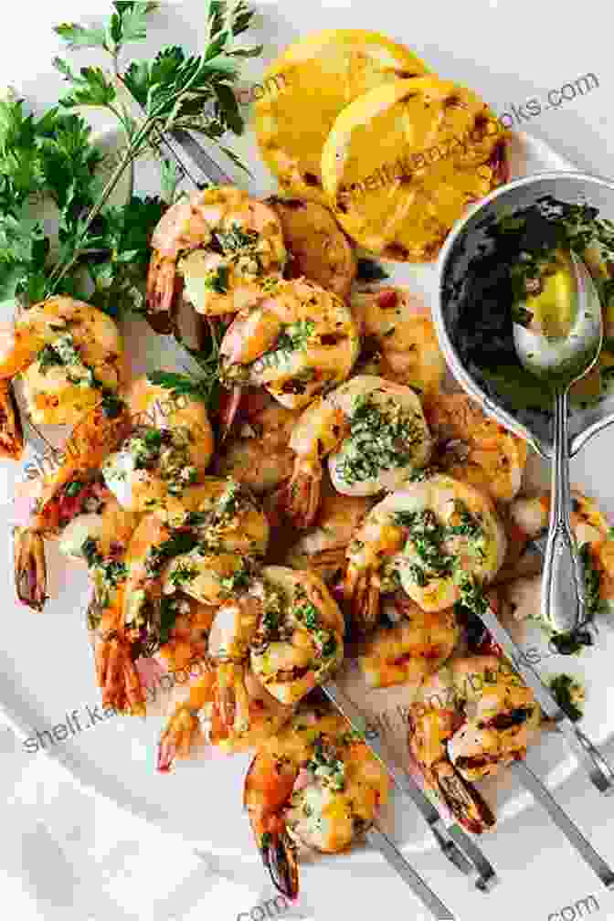 Grilled Shrimp Skewers With Lemon Wedges Father S Day Party Food Ideas: Amazing Party Food For Father S Day: Yummy Party Food To Celebrate Father S Day