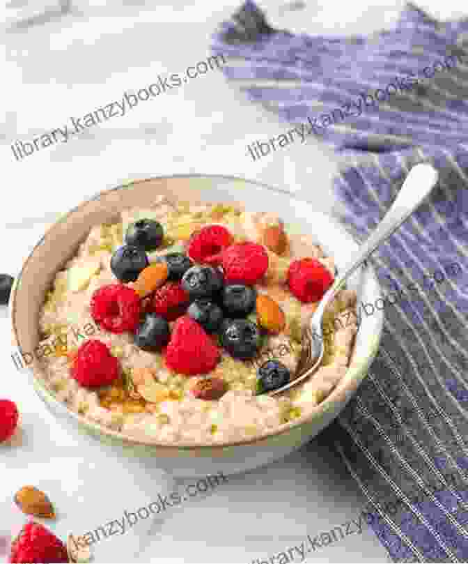 Low Sodium Oatmeal With Berries And Nuts Renal Diet Cookbook: 150+ Low Sodium Low Potassium Low Phosphorus And Healthy Recipes To Control Your Kidney Disease (CKD) And Make Your Meal Planning Easier