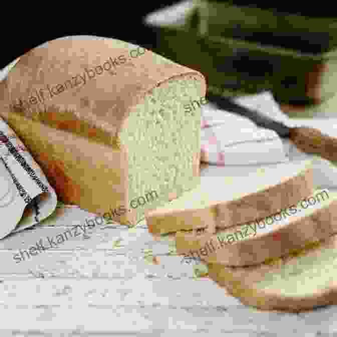 Mouthwatering Classic White Bread Loaf Baked In A Bread Machine Mouthwatering Homemade Bread: Making Delicious Loaves With Your Bread Machine