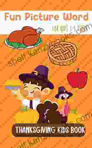 Thanksgiving Kids Book: A Thanksgiving Word/ Vocabulary For Kindergarten Colorful Image